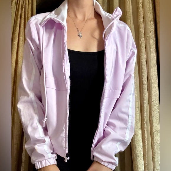 Adidas Purple Windbreaker - Picture 5 of 5